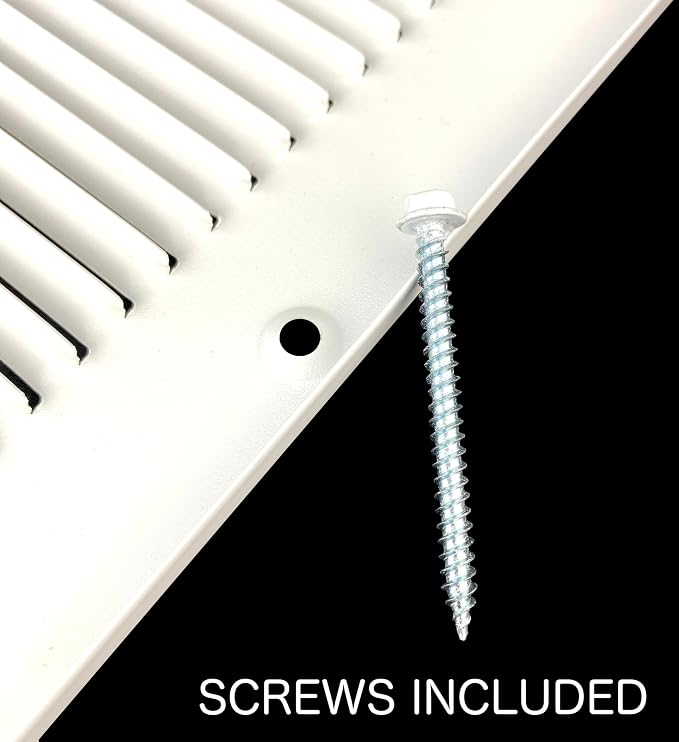Fits 24x6 Duct Opening | Steel Return Air Grille by Handua | Vent Cover Grill - Image 4