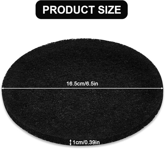 6Pcs 6.5 Inch Charcoal Filters for Kitchen Compost Bin, Replacement Activated - Image 2