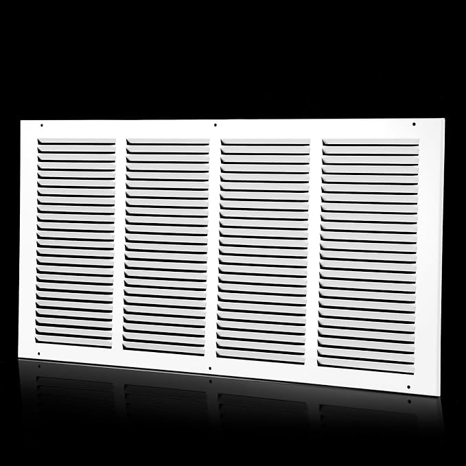 20x10 Return Air Grille, Air Return Vent Cover, Flat Vent Cover, Rejillas De by Unknown