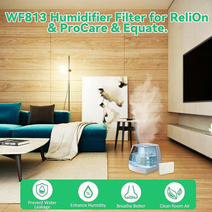 kakofaci 4 Pack WF813 Humidifier Filters Replacement Compatible - Image 7