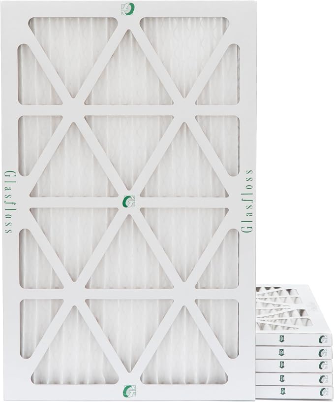 Glasfloss ZL 10x30x1 MERV 10 AC Furnace Air Filters.. Actual Size: 9-5/8 x by Glasfloss