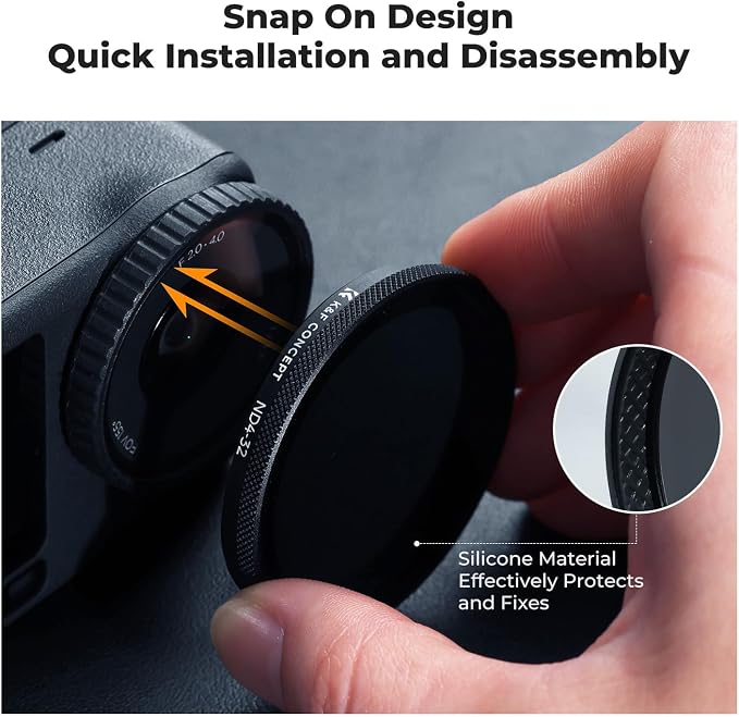 K&F CONCEPT Snap On Variable ND Filter Compatible - Image 6