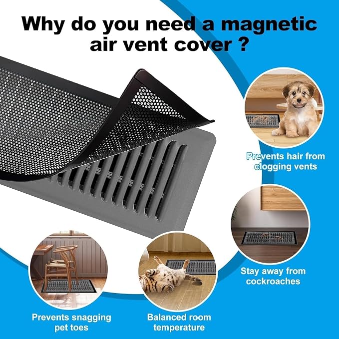 4 PCS Magnetic Vent Covers - Image 5