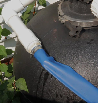 Pool Backwash Hose 2 inch × 100 ft Thicken Blue Water Discharge Pipe Lay Flat - Image 7