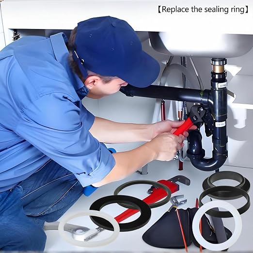 4PCS 70mm Flat Silicone Sealing Gaskets - Image 4