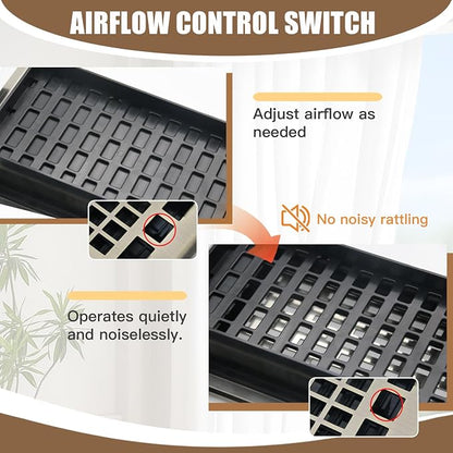 Air Floor Vent Adjustable Register 4x12 Inch Floor Register Vents - Image 5