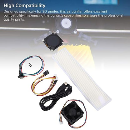 Fafeicy 3D Printer Air Filter, LCD Display Real Time Monitoring - Image 6