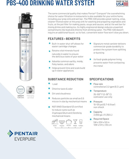 Pentair Everpure PBS-400 Quick-Change Filter Cartridge, - Image 5