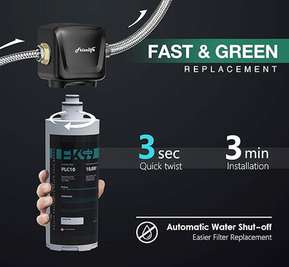 Frizzlife FK99 Under Sink Water Filter System, NSF/ANSI 53&42 Certified - Image 4