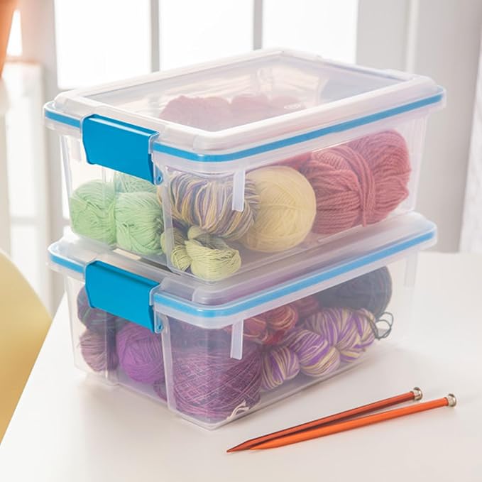 Sterilite 24-Pack Gasket Box, Weather-Resistant Storage Bins - Image 7