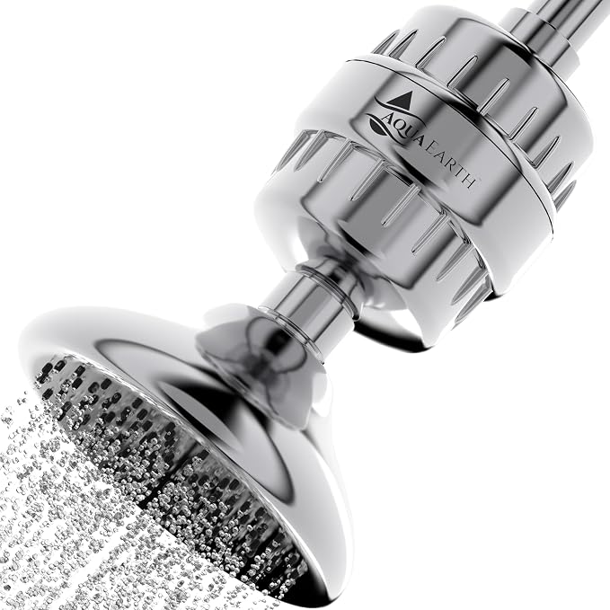 Aqua Earth Shower Filter Head for Hard Water Softening - Image 8