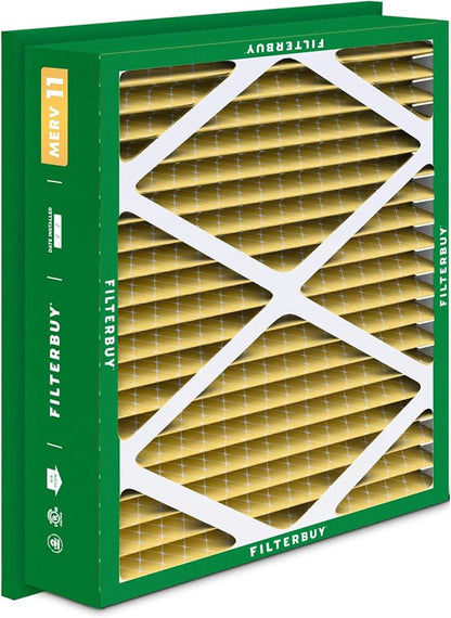 Filterbuy 20x25x5 Air Filter MERV 11 Superior Pet & Allergy Defense, - Image 9
