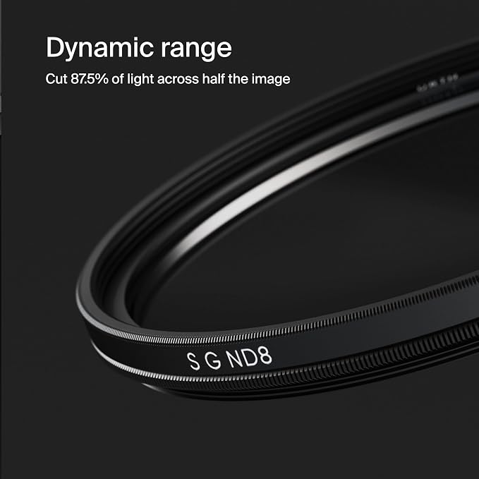 Urth 72mm Soft Graduated ND8 Lens Filter — 3-Stop, Ultra-Slim 20-Layer - Image 4