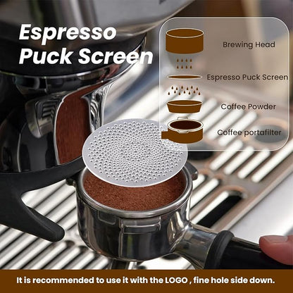 2Pack Stainless Steel Espresso Puck Screen - Image 5