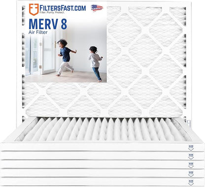 Filters Fast 18x30x1 Air Filter MERV 8, Made in the USA, Actual Size: by FiltersFast