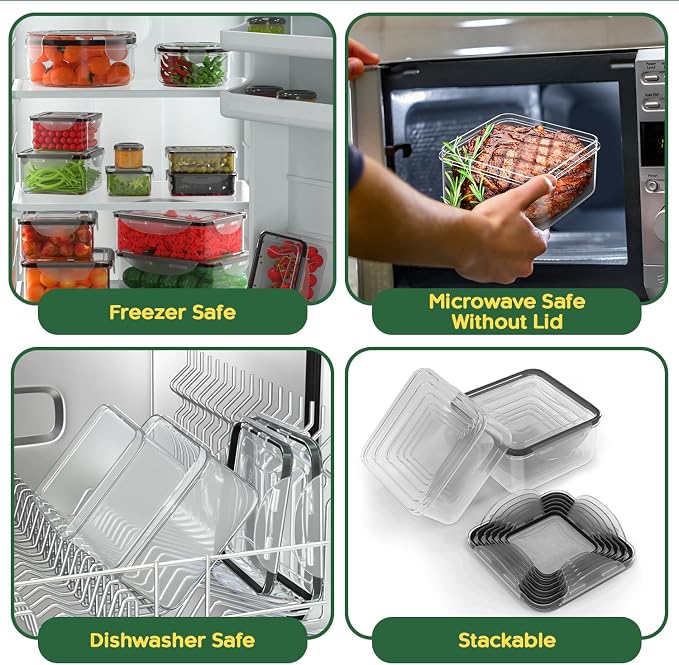 RockBerry 56 PCS Food Storage Containers - Image 4