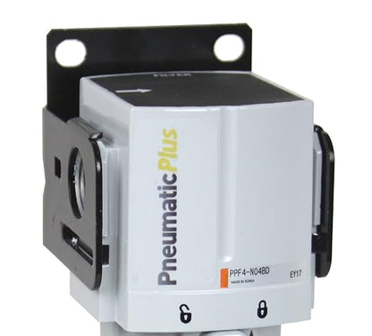 PneumaticPlus PPF3-N03B Compressed Air Particulate Filter 3/8" NPT, 5 Micron - Image 3
