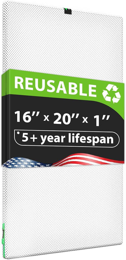 Reair 16X20X1 Air filter, Washable and Reusable Air Filter 16X20X1 by Reair