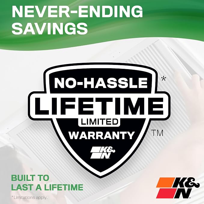 K&N 14X20X1 HVAC Furnace Air Filter, Lasts a Lifetime, Merv 13, the Last HVAC - Image 7
