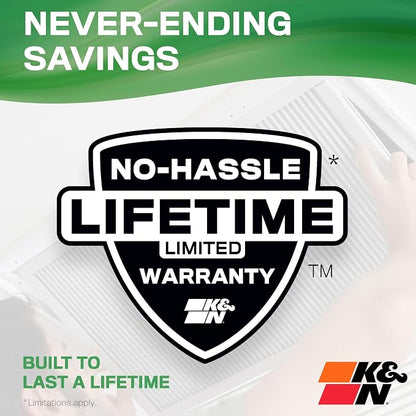 K&N 20X25X1 HVAC Furnace Air Filter, Lasts a Lifetime, Merv 13, the Last HVAC - Image 7