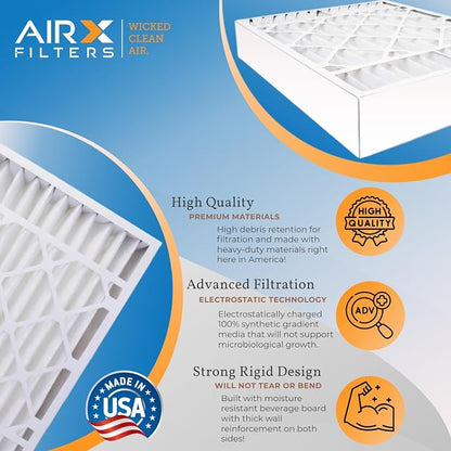 AIRX FILTERS WICKED CLEAN AIR. 16x20x5 Air Filter MERV 11 Compatible - Image 4