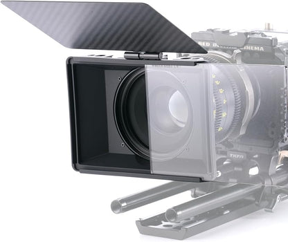 Tilta Mini Matte Box | 15mm Rod Adapter & 4 Lens Adapters | Lightweight | by Tilta