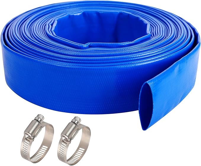 1-1/4" x 100 FT Pool Backwash Hose, by ProfessionalBrand