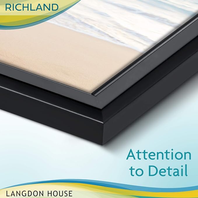 Langdon House 5x7 Picture Frames Set Distinguished Edging - Image 4