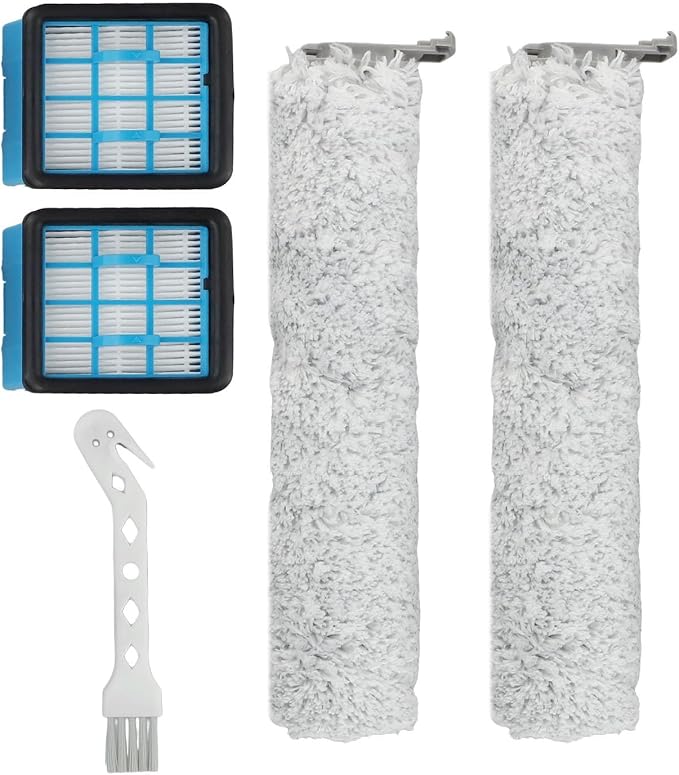 Replacement Roller Brush and Washable Filter Kit Compatible - Image 2