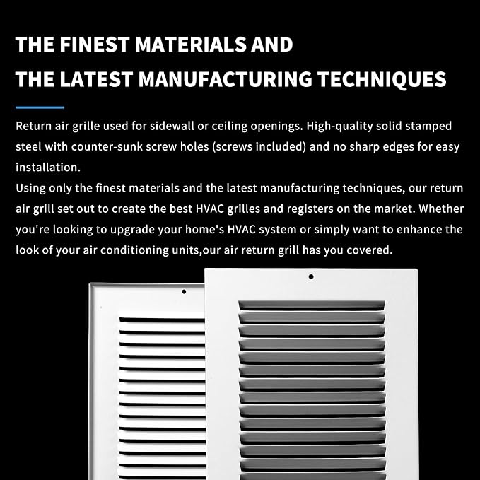 6x10 Vent Cover, Air Return Vent Cover, Flat Vent Cover, Rejillas De Aire - Image 5