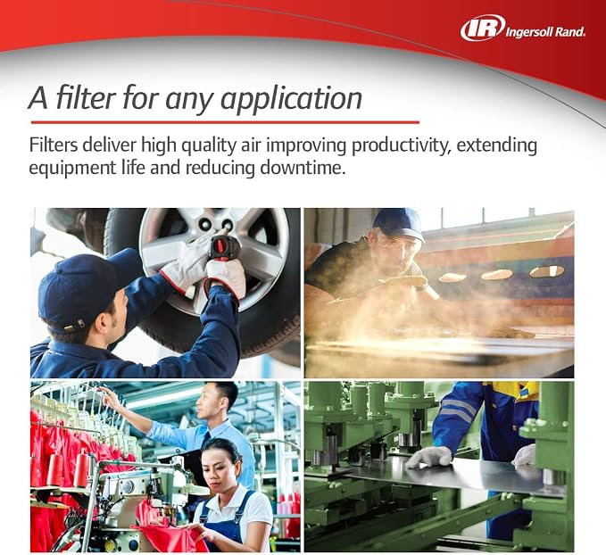 Ingersoll-Rand Compressed air in-line filter FA30IH, 3/8" inlet, SCFM 17 - Image 7