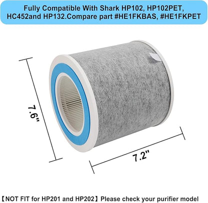 HP102 True HEPA Replacement Filter Compatible - Image 7