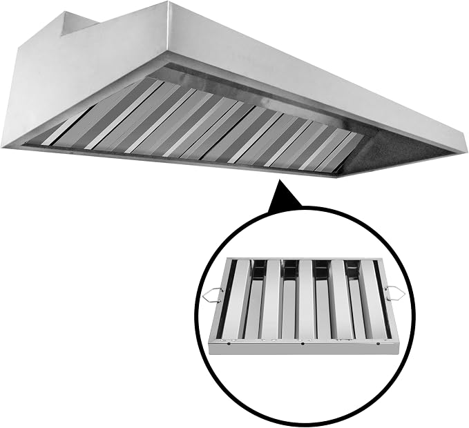 New Star Foodservice 533166 Stainless Steel Hood Filter 20" W x 25" H - Image 6