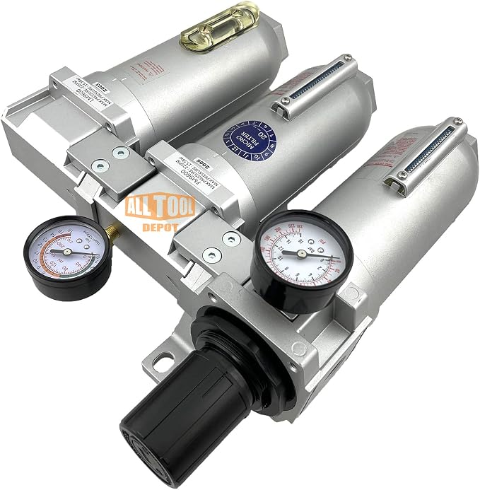 1" NPT SUPER DUTY Industrial Grade Filter Regulator Coalescing Desiccant Dryer - Image 4