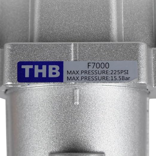 3/4" Compressed Air in Line Moisture & Water Filter Trap F706N Compressor New - Image 7