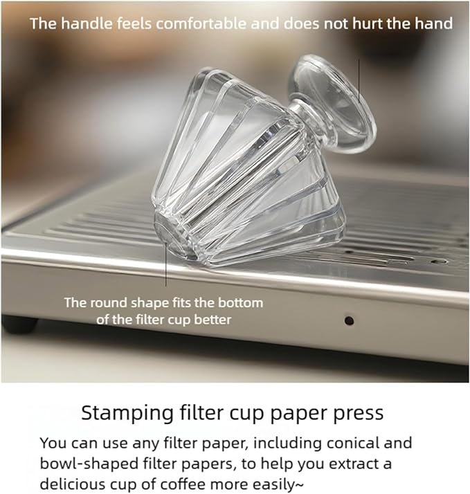 Practical Coffee Filter Paper Press Tool Perfect - Image 3