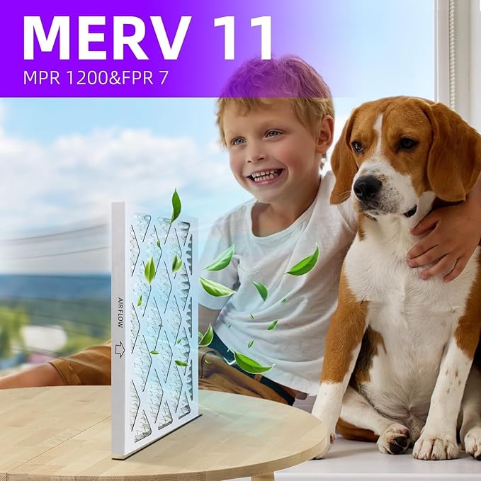 14x20x1 Air Filter MERV 11 MPR 1200 & FPR 7 Pleated Air Filter - Image 5