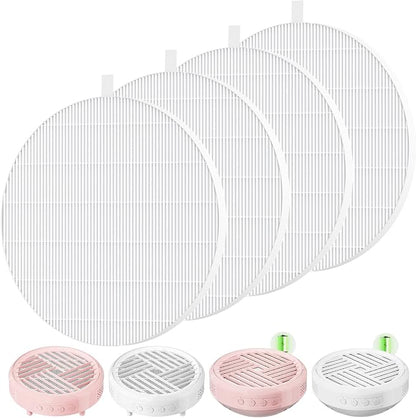4 Pack HPro Nail Dust Collector Replacement Filters, Compatible by WILERDA
