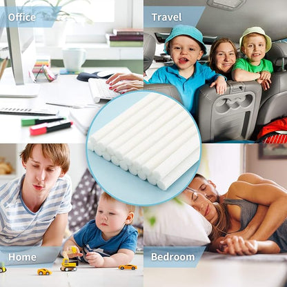 40 Pieces Humidifier Filter Cotton Refill Travel Mini Humidifier Filters Sticks - Image 4