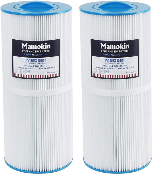 Spa Filter 6CH-960 Replaces Jacuzzi Filters J-300 J-400, Unicel 6CH-960 by Mamokin