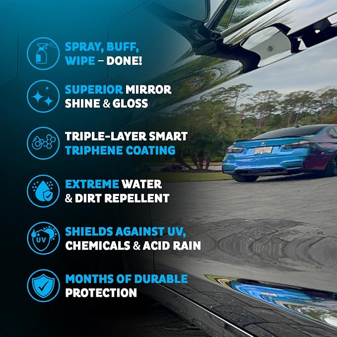 MAXLONE ™ Car Spray with Triphene® Technology, Quick Spray & Wipe All Purpose - Image 5