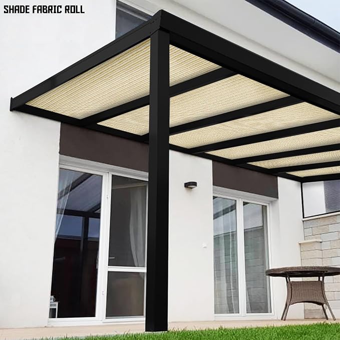 TANG Sun Shade Fabric Roll 8'x16' Shade Cloth - Image 3