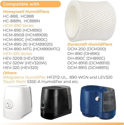 ANTOBLE 2 Pack HC-888 HC-888N Humidifier Wicking Filters Replacements - Image 3