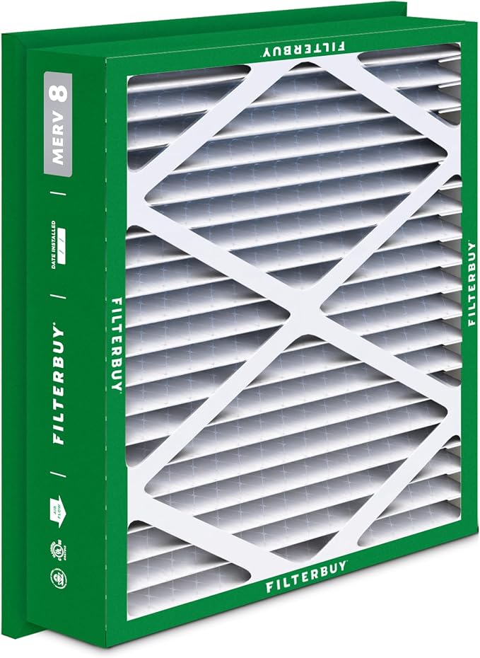 Filterbuy 24x24x5 Air Filter MERV 8 Essential Dust & Allergy Defense, - Image 9