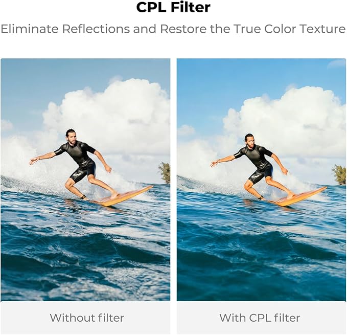 K&F CONCEPT Snap On CPL ND Filter Kit - Image 3
