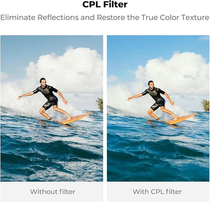 K&F CONCEPT Snap On CPL ND Filter Kit Compatible - Image 3