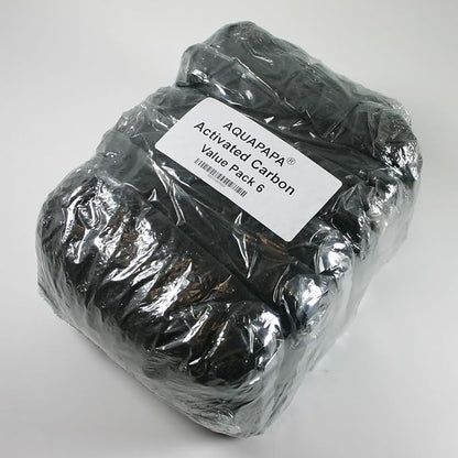 6 lbs Carbon Charcoal Filter Media Pellets in 6 Mesh Bags - Image 2