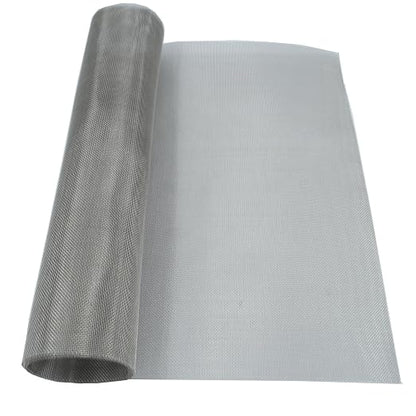 304 Stainless Steel Mesh 40Mesh, 15.7"x47.2" Metal Mesh Screen, Woven Fine Wire - Image 9