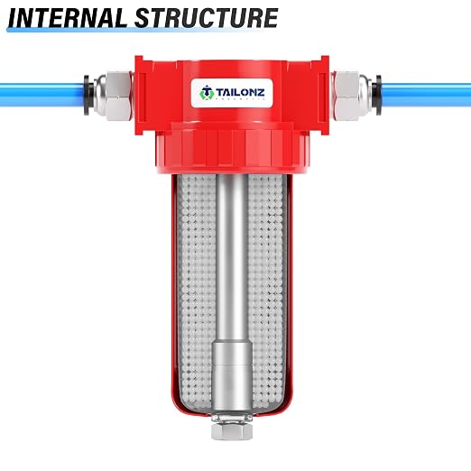 TAILONZ PNEUMATIC 0-150PSI 1/2 Inch NPT Aluminum Alloy Carbon Desiccant Air - Image 5