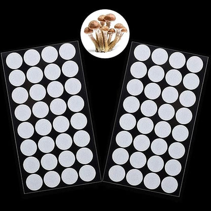 Zonon 64 Pieces Synthetic Filter Paper Stickers 20 mm 0.3 ?m Synthetic Filter by Zonon